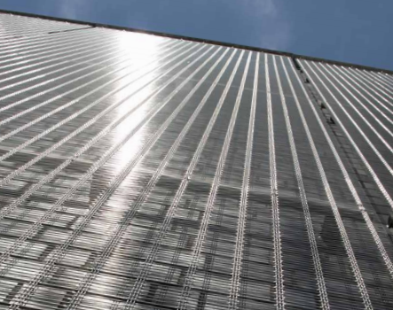 The dimensions of the stainless steel architectural mesh
